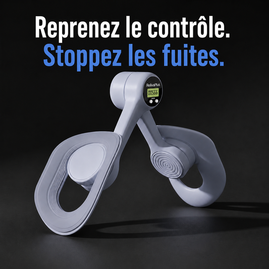 RelivaPlus™ Control Trainer : Retrouvez une maîtrise totale de votre vessie — En 10 minutes par jour