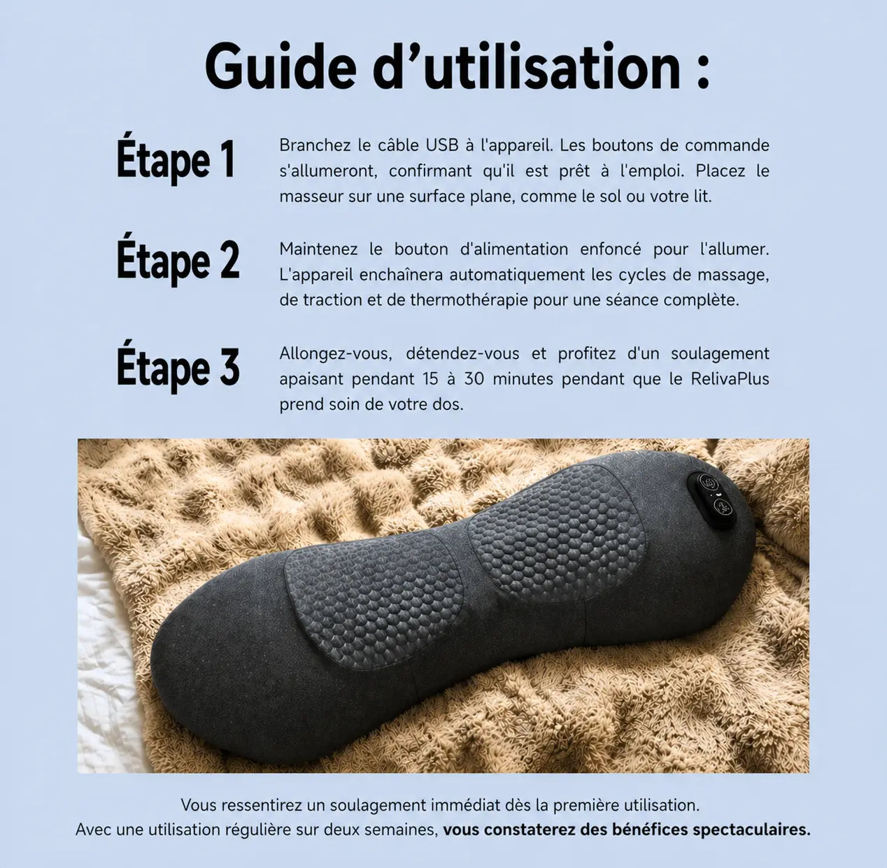 RelivaPlus - Masseur Triple Fusion