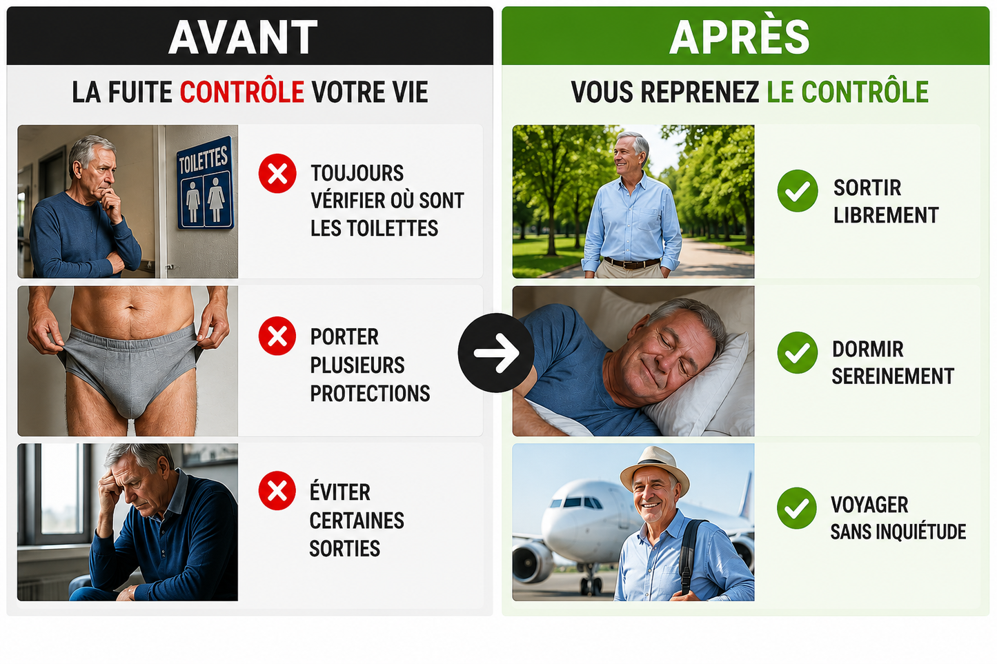 RelivaPlus™ Control Trainer : Ne laissez plus les fuites urinaires contrôler votre vie.