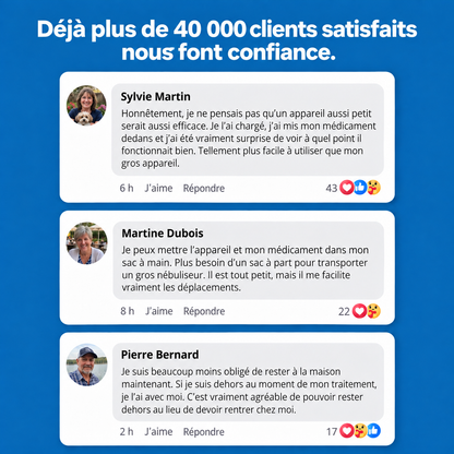 Nébuliseur portable RelivaPlus Pro